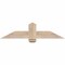 Ekena Millwork Eugene Smooth Timber Gable Bracket, Douglas Fir, 48"W x 12"H x 3 1/2"D x 5 1/2"F, 6/12 Pitch GBW048X12X0406EUG00SDF - alternate 1